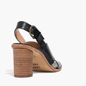 The Ruthie Crisscross Sandal in Leather